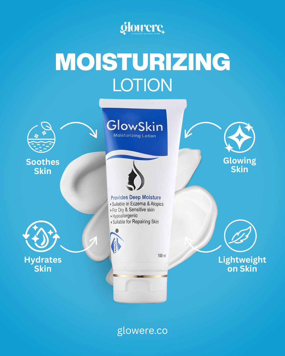 GlowSkin Moisturizer | Glycerin + Niacinamide