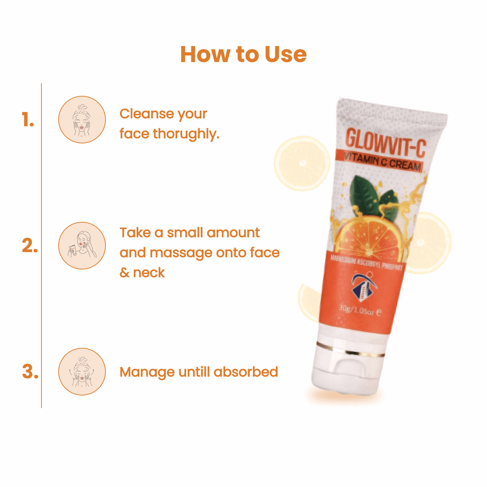 GlowVit-C Brightening Cream | Vitamin C 5%