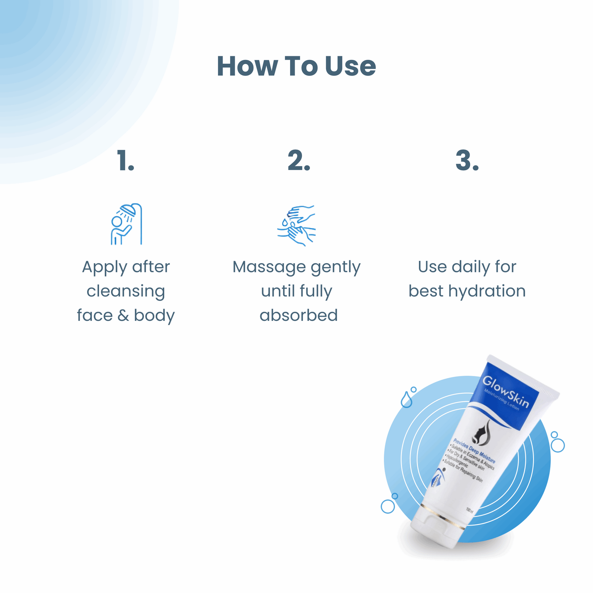 GlowSkin Moisturizer | Glycerin + Niacinamide