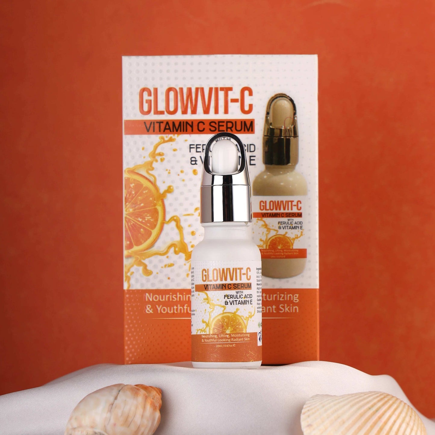GlowVit-C Serum | 10% L-Ascorbic + 5% Niacinamide