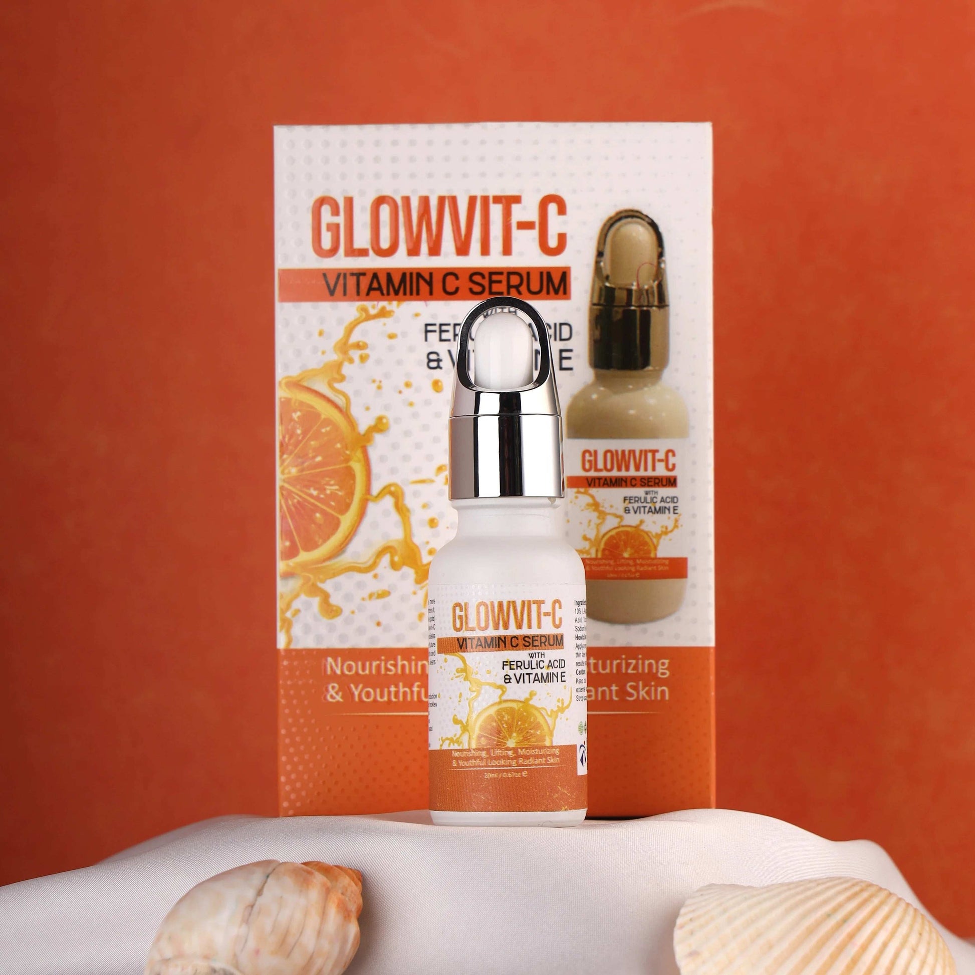 GlowVit-C Serum | 10% L-Ascorbic + 5% Niacinamide